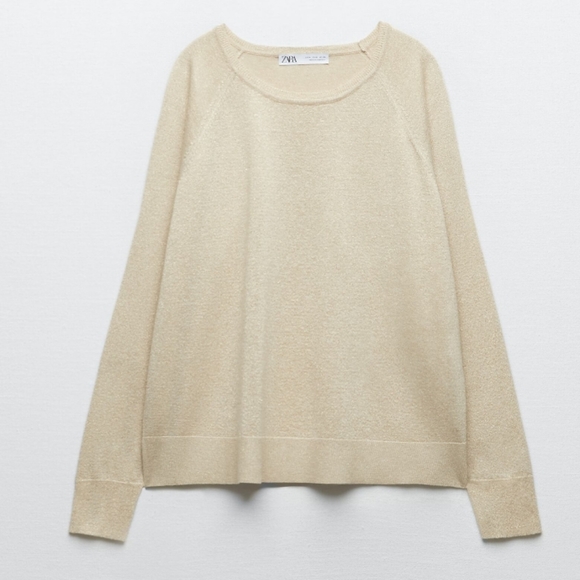 🆕️ Zara Metallic Thread Sweater - Picture 3 of 4